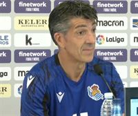 Imanol anuncia que Mikel Oyarzabal podría estar disponible para jugar el derbi vasco contra el Athletic Club