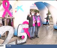 Yincana solidaria de la asociación Saray en Pamplona contra del cáncer de mama