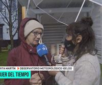 Margarita, directora del observatorio meteorológico de Igeldo: ''Es el mejor sitio para predecir una galerna''