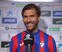 Llorente, feliz tras su debut con el Eibar
