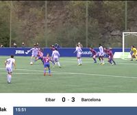 El Eibar pierde 0-3 ante el líder Barcelona