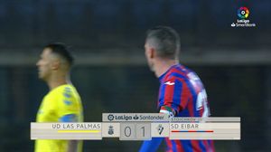 Las Palmas vs. Eibar (0-1): resumen, goles y mejores jugadas de LaLiga SmartBank
