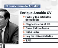 El polémico currículum de Enrique Arnaldo