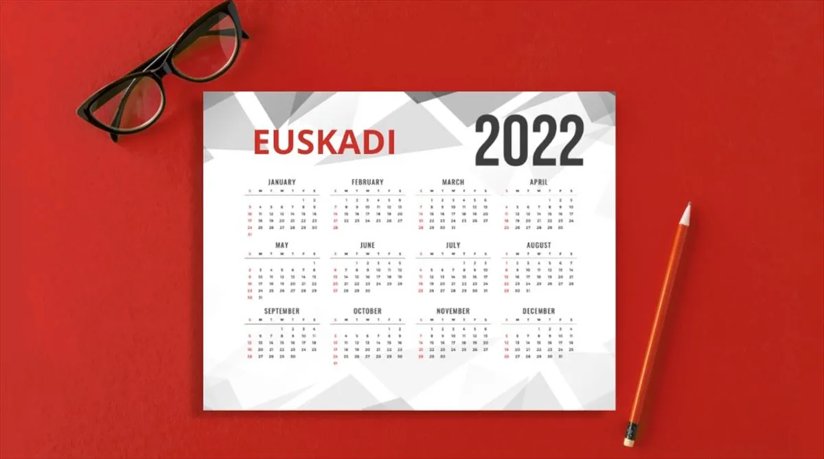 Festivos Bizkaia 2022 Calendario laboral en Euskadi 2022: Días festivos y puentes