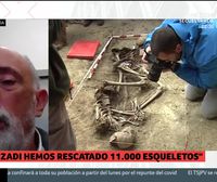 Paco Etxeberria: No hay razones para impedir las exhumaciones