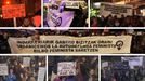 Miles de mujeres de Euskal Herria reivindican ''una vida sin violencia machista''
