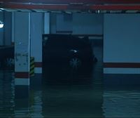 Inundaciones en lonjas y garajes de Basauri
