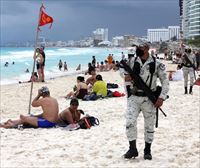 Un nuevo batallón de seguridad turística recorre playas del Caribe mexicano