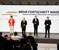 Socialdemócratas, verdes y liberales firman el pacto de coalición en Alemania