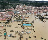 Las peores inundaciones de los últimos tiempos, y aún falta el pico más alto del Ebro