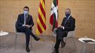 Iñigo Urkullu y Pere Aragonès mantienen una reunión bilateral en Girona