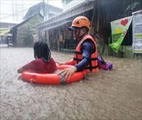 Rai tifoi boteretsuak lurra jo du Filipinetan