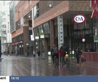 Calles casi vacías en el primer día de cierre de las actividades no esenciales en Países Bajos