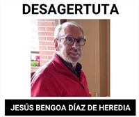 Sin noticias de Jesús Bengoa Díaz de Heredia cuando se cumple una semana de su desaparición