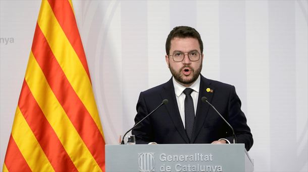El president de la Generalitat, Pere Aragonès. Foto: EFE