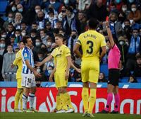 Oyarzabal tendrá que cumplir un partido de sanción por su expulsión contra el Villarreal