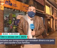 Denuncian a un locutorio de Bilbao por quedarse con el dinero de los envíos