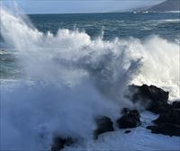 Euskadi se encuentra en aviso amarillo por olas y nieve 