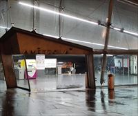 Las fuertes lluvias generan problemas en varios puntos de Euskal Herria