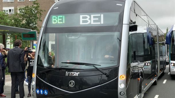 Una unidad del BEI se incorporará, con viajeros, a los urbanos de la línea periférica esta misma semana