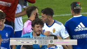 Zaragoza vs Lugo (1-0): SmartBank Ligako laburpena, golak eta jokaldirik onenak
