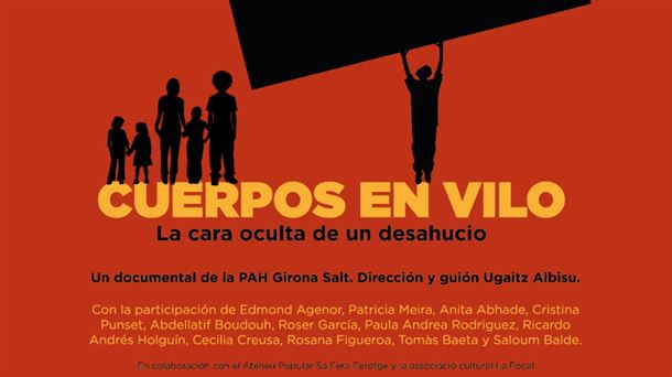 Ugaitz Albisuren "Cuerpos en vilo" dokumentalaren kartela