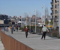 Bilbao inaugura Paseo el Canal, la primera nueva vía del plan especial de Zorrozaurre