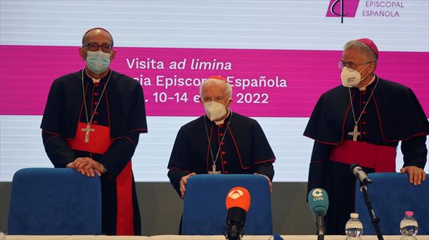 Conferencia Episcopal Española en el Vaticano. Foto: EFE