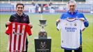 Marcelino y Ancelotti con la Supercopa title=