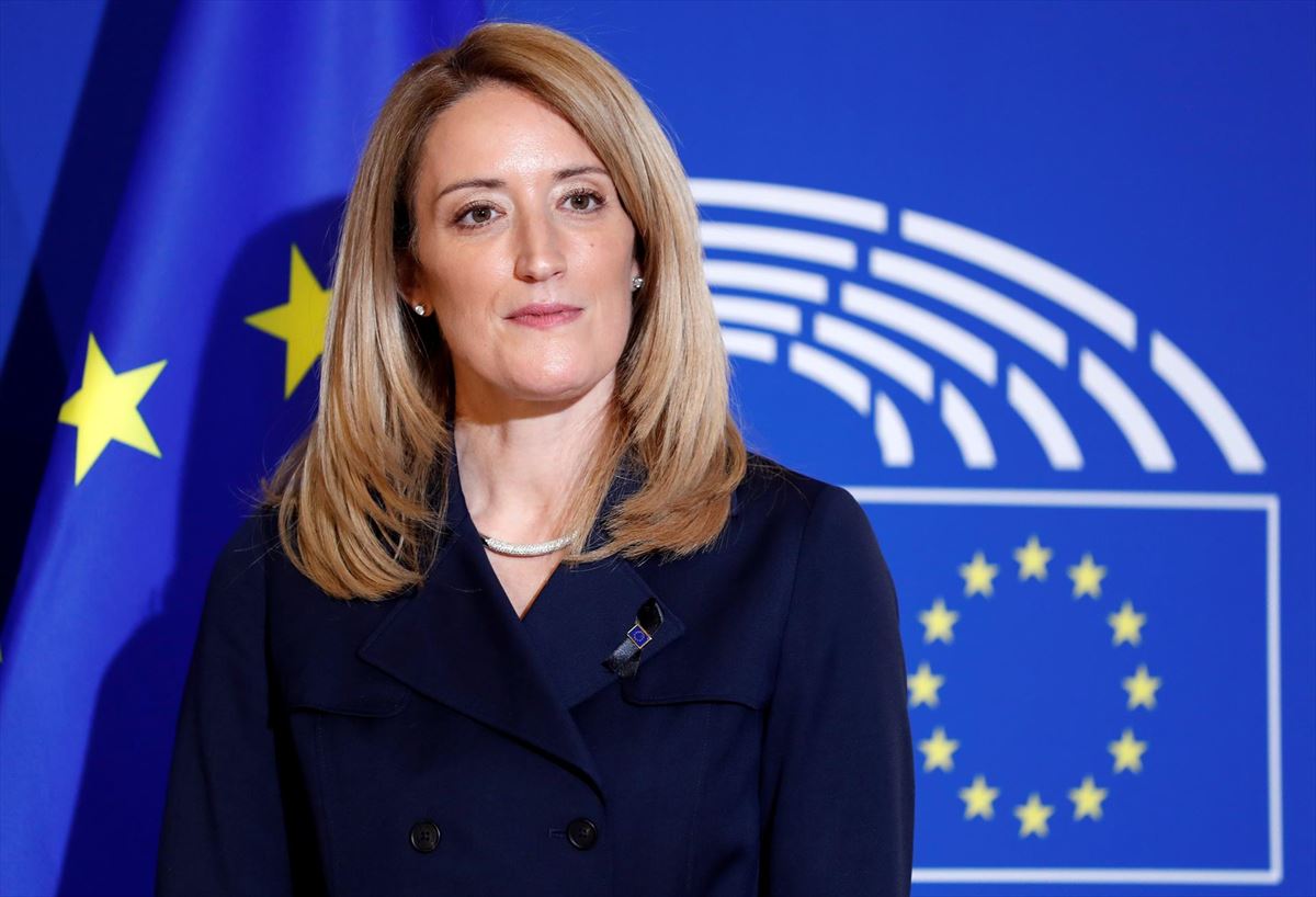 Roberta Metsola (PPE) será elegida presidenta del Parlamento Europeo con el  apoyo de los tres grandes grupos