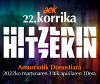 Amurriotik Donostiara, 2.180 kilometroko bidea du euskarak Korrikaren 22. edizioan