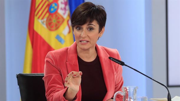 Isabel Rodriguez Espainiako Gobernuko Lurralde Politikarako ministro eta bozeramailea. Argazkia: EFE