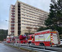 Sofocado un pequeño incendio en el Hospital de Galdakao, que no ha causado heridos