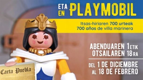 "Portugalete en Playmobil. 700 Años de Villa Marinera"
