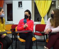 Dos jóvenes ucranianas que vienen a Euskadi todos los años nos muestran su preocupación