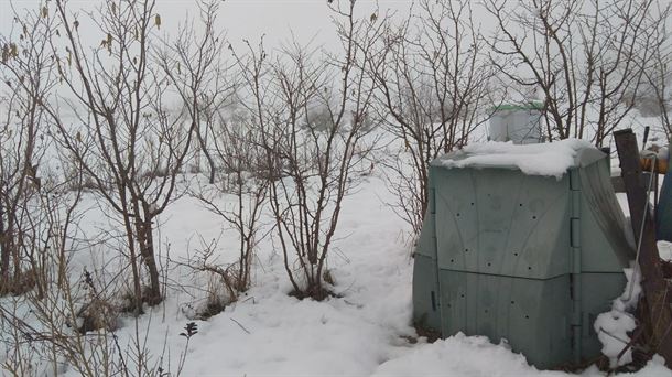 En inverno también hay que estar pendiente del proceso de elaboración de nuestro compost casero.