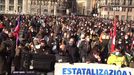 Euskal sindikatuak lan erreformaren aurka atera dira Hegoaldeko hiriburuetan