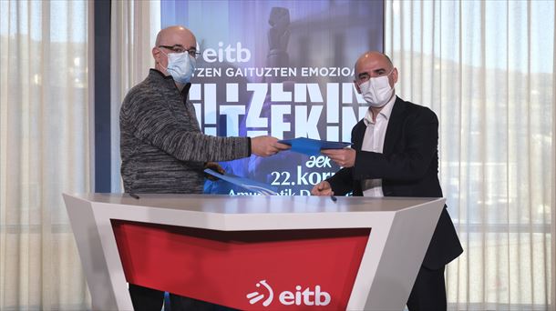 EITB y Korrika renuevan el acuerdo de colaboración. Imagen: EITB Media