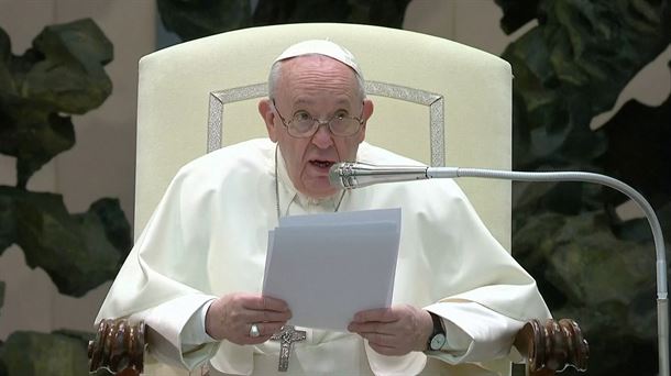 El Papa Francisco en una de sus intervenciones en el Vaticano