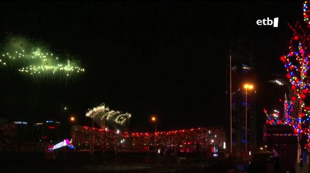 Beijingko Neguko Olinpiar Jokoen inaugurazioa