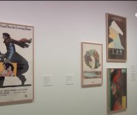 Milton Glaser diseinatzaile grafikoaren 25 kartel ikusgai daude ekainera arte Bilboko Arte Ederren Museoan