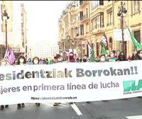 Trabajadoras de las residencias de Bizkaia piden a la patrona que desbloquee la negociación del convenio