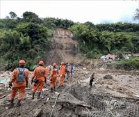 Al menos 15 muertos por un deslizamiento de tierra en Colombia