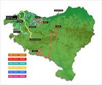 Presentados el recorrido oficial y los perfiles de las etapas de la Euskal Herriko Itzulia 2022