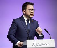 Aragonès urge a Sánchez a resolver el conflicto catalán para parar el auge de PP y Vox