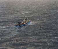 Las malas condiciones meteorológicas dificultan la búsqueda de los pescadores desaparecidos en Terranova