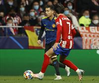 Tablas en los partidos Atlético de Madrid-Manchester United (2-2) y Benfica-Ajax (1-1)