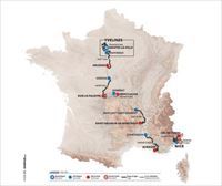 2022ko Paris-Niza lasterketako etapak eta profilak