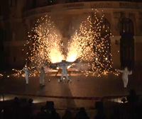El entierro y la quema de la sardina pone fin a los carnavales en Bilbao