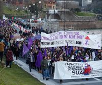 Manifestación del 8M en San Sebastián